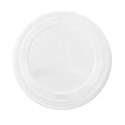 Lebomló kávés pohártető, CPLA, 89 mm, 2,8-5,7 dl pohárhoz - 50 db/csomag
