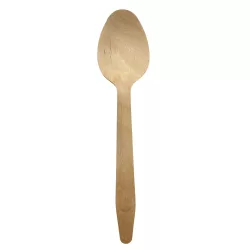 Fa evőkanál, lebomló, 16,5 cm
