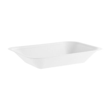 Medium bagasse chip tray