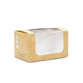 Bloomer sandwich kraft carton