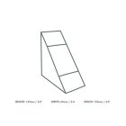 65 mm standard szendvicsdoboz két szendvicshez