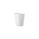Papírpohár, 250 ml, PE bevonattal, fehér | 50 db/csomag