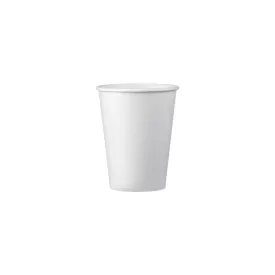Papírpohár, 350 ml, PE bevonattal, fehér | 50 db/csomag